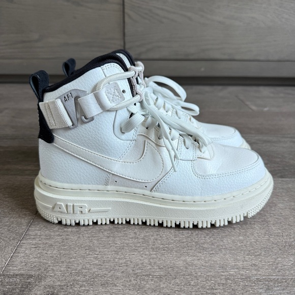 air force 1 white high top women's